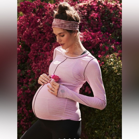 FP Movement x Hatch Right On Run Layer Pink Haze Top Size XS $60 Retail NWT - Picture 2 of 6